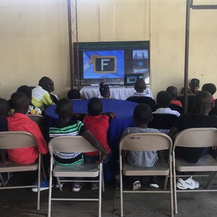 The virtual k-12 school aim to introduce quality us education to kids in Haiti through virtual learning 